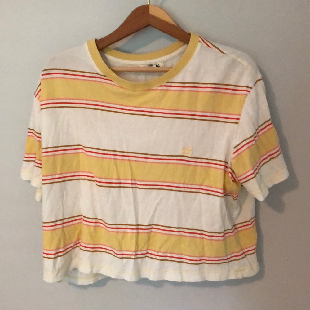 Billabong Cropped Flowy Tee